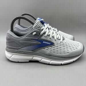 Brooks Gray and Blue Athletic Shoes